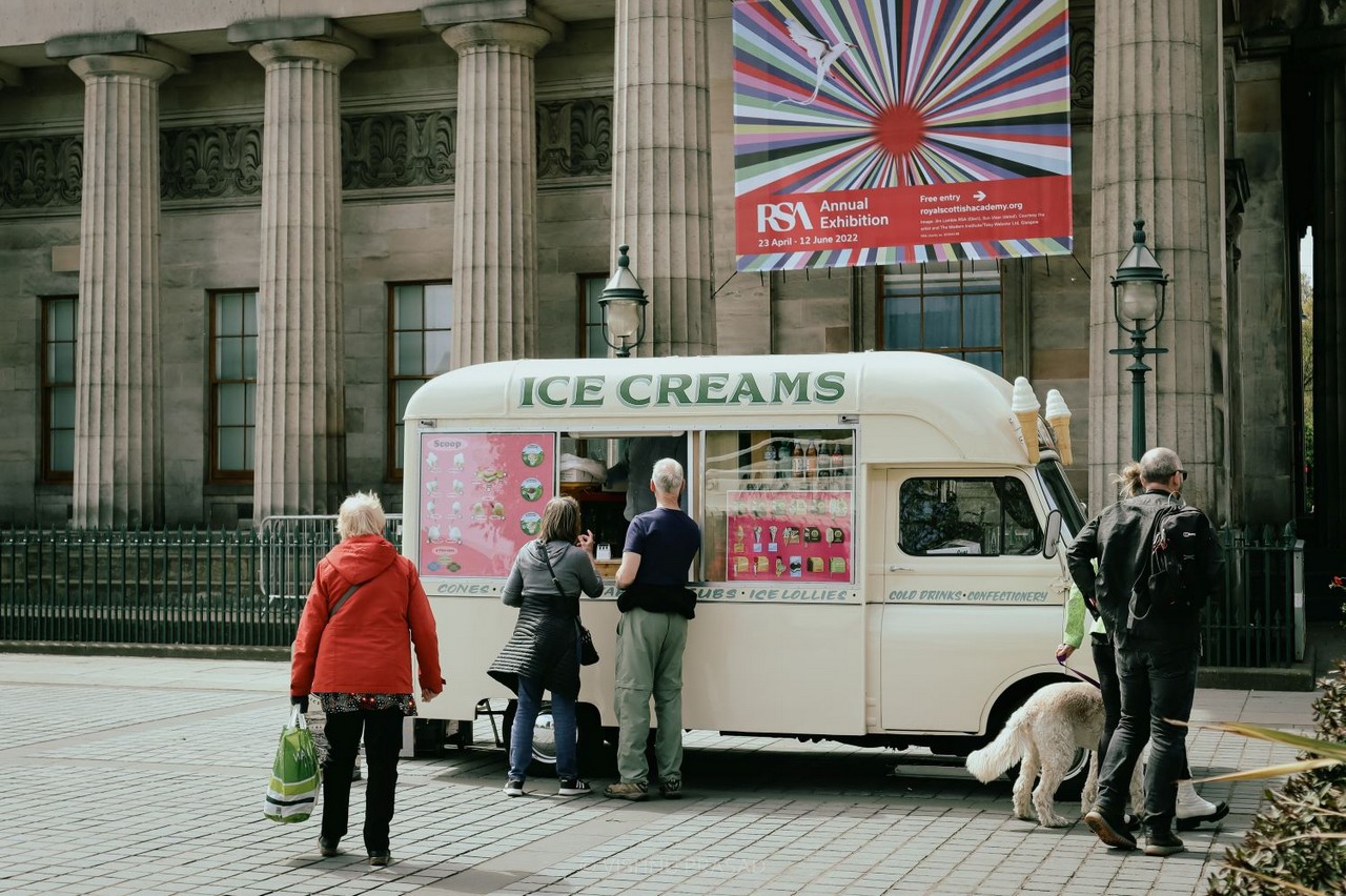 Learn how to arrange an ice cream van enterprise