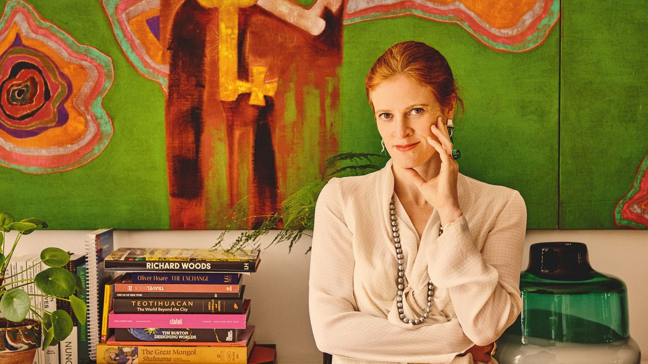 Contained in the playful and eclectic kitchen of jewelry designer Cora Sheibani