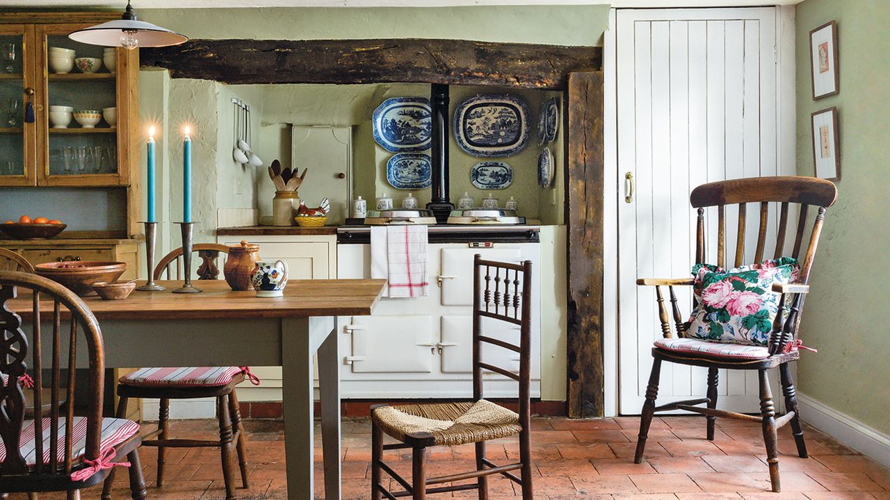 What is making a kitchen area appearance dated now?