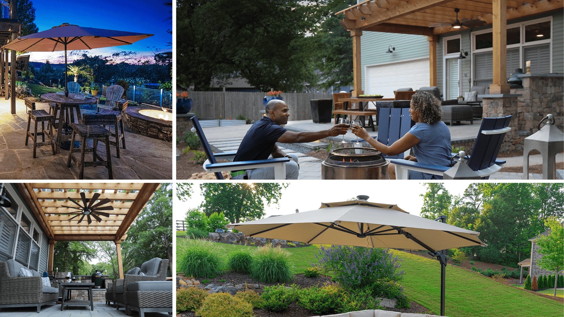 The Finest Shade Options for Your Outside Residing Area