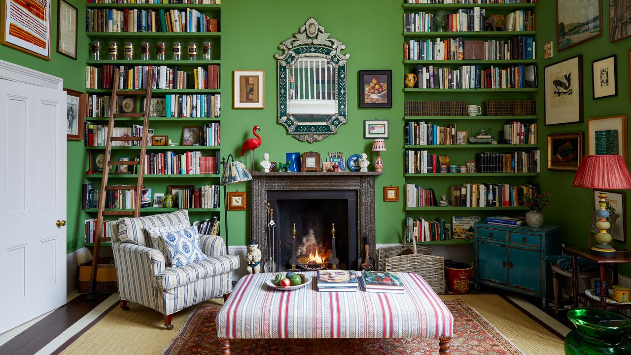21 green living-room concepts in every shade you can envision
