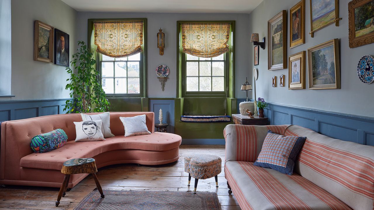 11 trendy living-room in every shade of blue